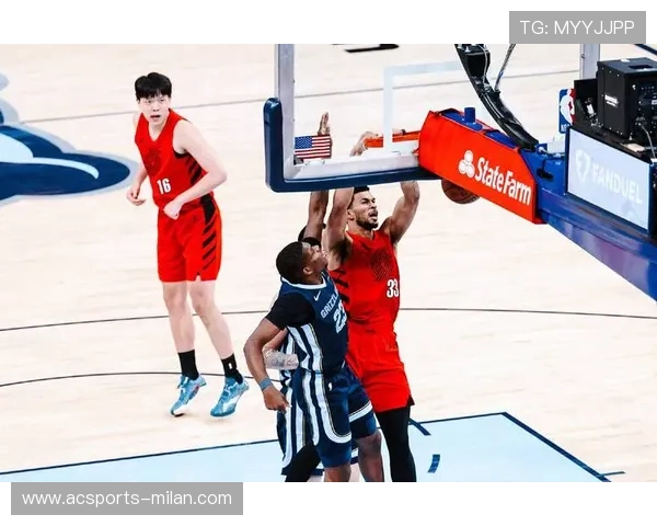 杨瀚森与灰熊拼尽全力，开拓者仍需加强进攻端的配合